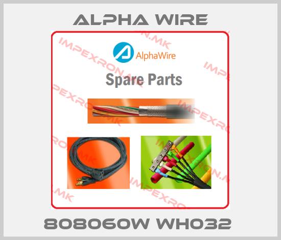 Alpha Wire-808060W WH032 price