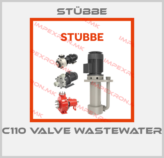 Stübbe-C110 VALVE WASTEWATER price