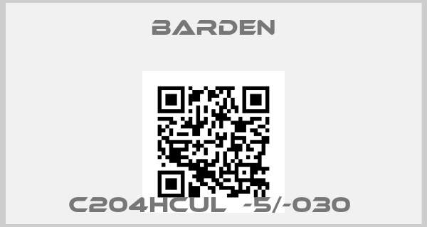 Barden-C204HCUL  -5/-030 price