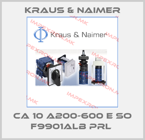 Kraus & Naimer-CA 10 A200-600 E SO F9901ALB PRL price