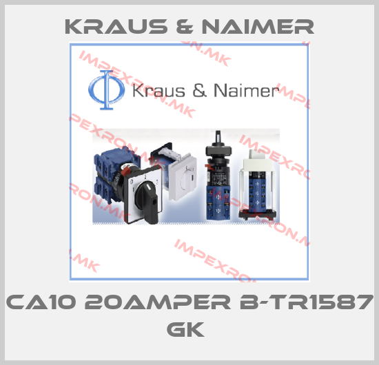 Kraus & Naimer-CA10 20AMPER B-TR1587 GK price