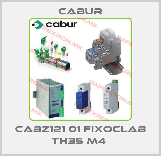 Cabur-CABZ121 01 FIXOCLAB TH35 M4 price