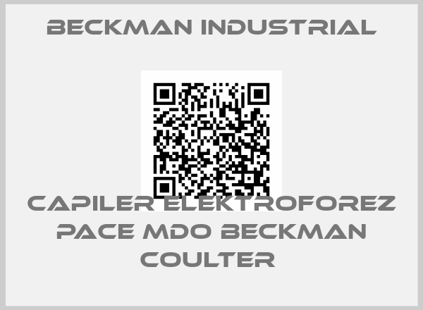 Beckman Industrial-CAPILER ELEKTROFOREZ PACE MDO BECKMAN COULTER price