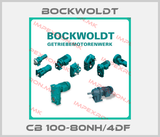 Bockwoldt-CB 100-80NH/4DF price