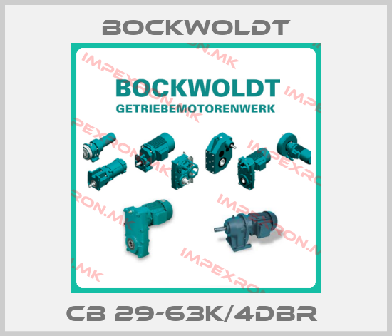 Bockwoldt-CB 29-63K/4DBR price