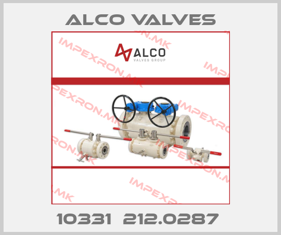Alco Valves-10331  212.0287 price