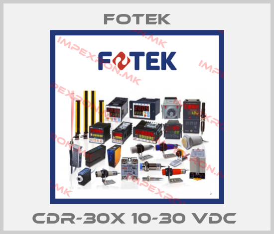 Fotek-CDR-30X 10-30 VDC price