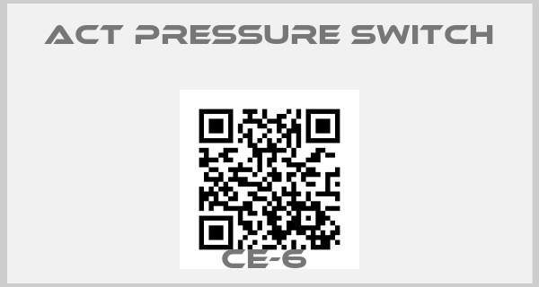 ACT PRESSURE SWITCH-CE-6 price
