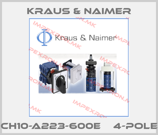 Kraus & Naimer-CH10-A223-600E    4-POLEprice