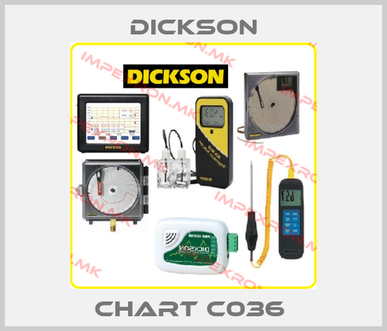 Dickson-CHART C036 price