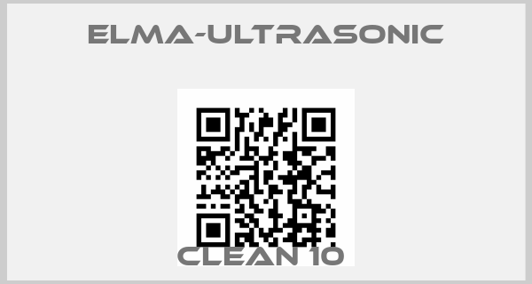 elma-ultrasonic-CLEAN 10 price