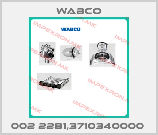 Wabco-002 2281,3710340000 price