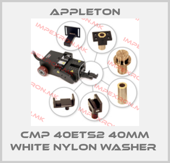 Appleton-CMP 40ETS2 40MM WHITE NYLON WASHER price