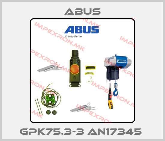 Abus-GPK75.3-3 AN17345 price
