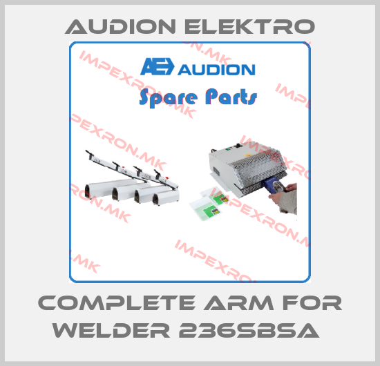 Audion Elektro-COMPLETE ARM FOR WELDER 236SBSA price