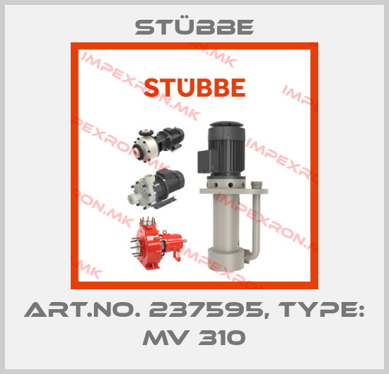 Stübbe-Art.No. 237595, Type: MV 310price