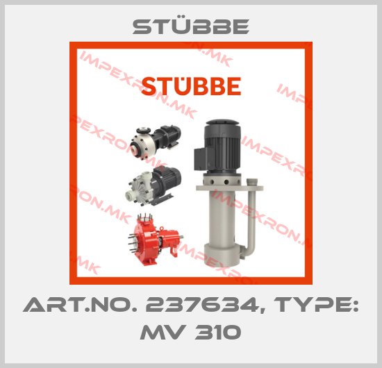 Stübbe-Art.No. 237634, Type: MV 310price