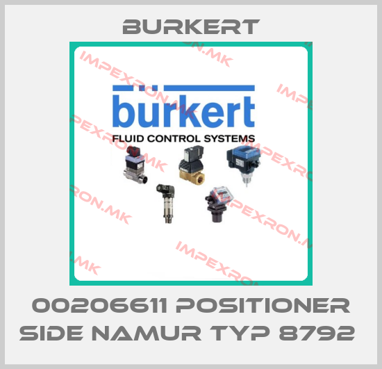 Burkert-00206611 POSITIONER SIDE NAMUR TYP 8792 price