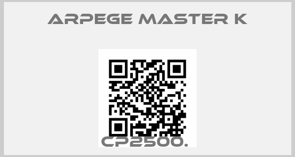 Arpege Master K-CP2500. price