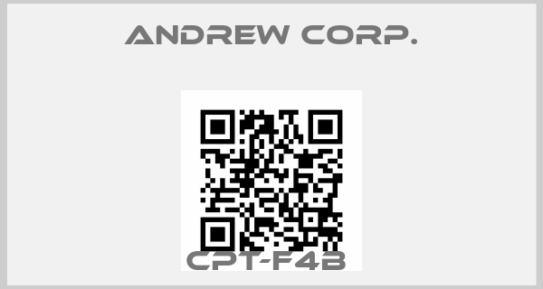 ANDREW CORP.-CPT-F4B price