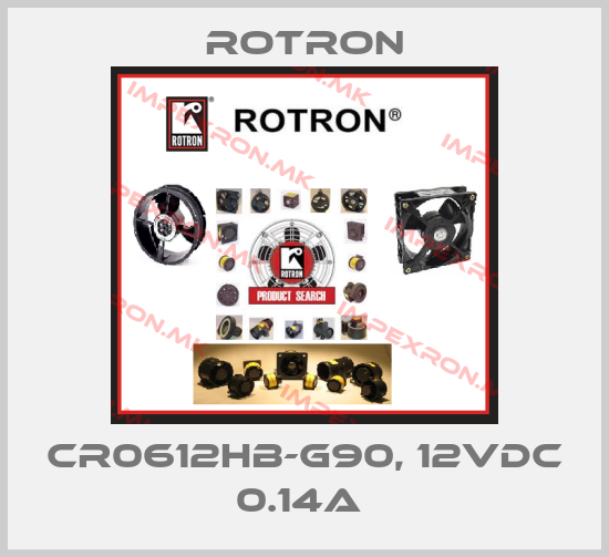 Rotron-CR0612HB-G90, 12VDC 0.14A price