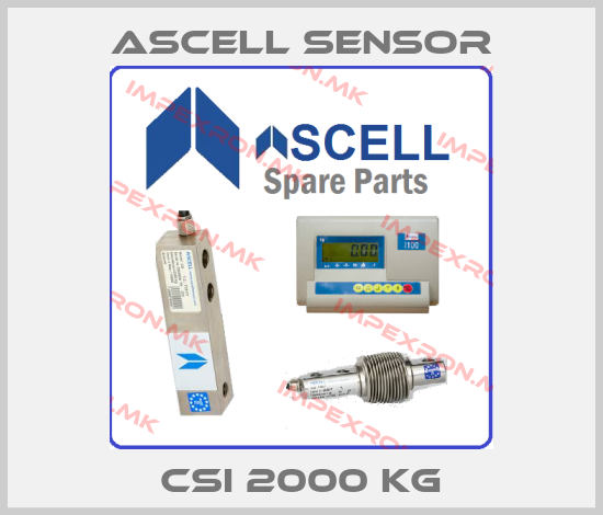 Ascell Sensor-CSI 2000 kgprice
