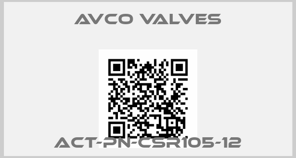Avco valves-ACT-PN-CSR105-12price