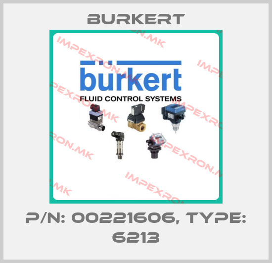 Burkert-p/n: 00221606, Type: 6213price