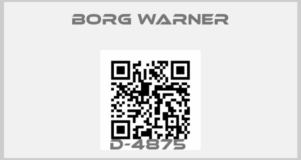 Borg Warner-D-4875 price