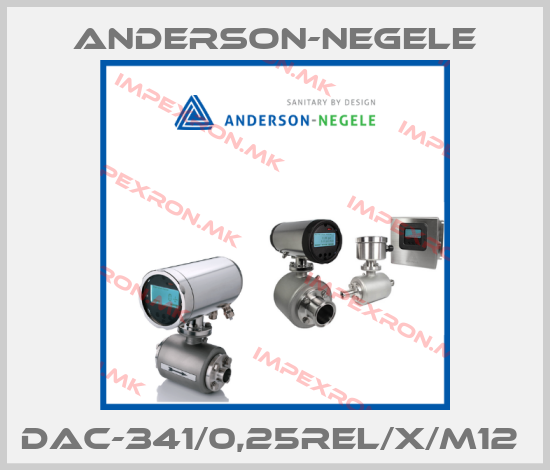 Anderson-Negele-DAC-341/0,25REL/X/M12 price