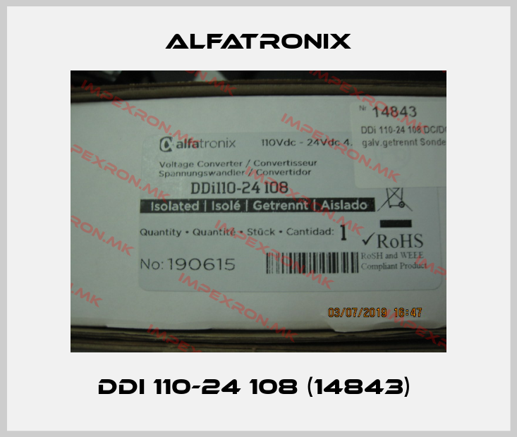 Alfatronix-DDi 110-24 108 (14843) price