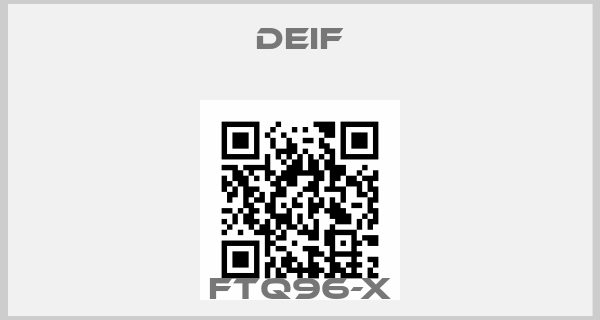 Deif-FTQ96-Xprice