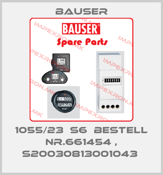 Bauser-1055/23  S6  BESTELL NR.661454 , S20030813001043 price