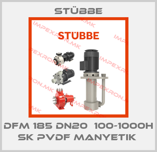Stübbe-DFM 185 DN20  100-1000H SK PVDF MANYETIK price