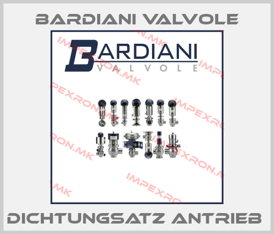 Bardiani Valvole-DICHTUNGSATZ ANTRIEB price