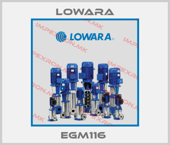 Lowara-EGM116 price
