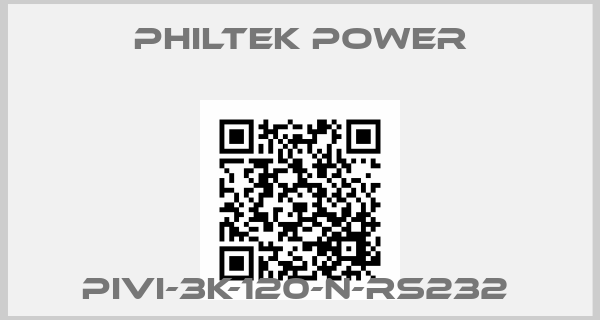 Philtek Power-PIVi-3K-120-N-RS232 price