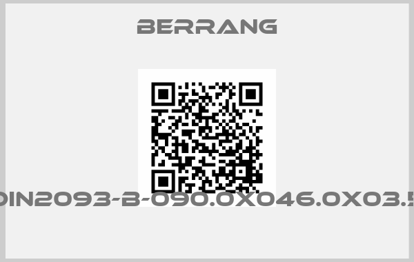 Berrang-DIN2093-B-090.0X046.0X03.5 price
