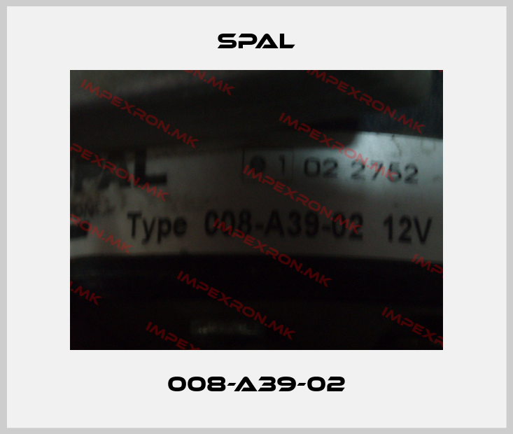 SPAL-008-A39-02price
