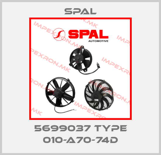 SPAL-5699037 Type 010-A70-74Dprice