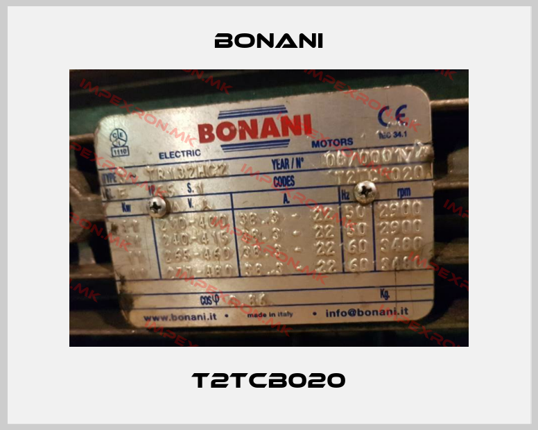 Bonani-T2TCB020price