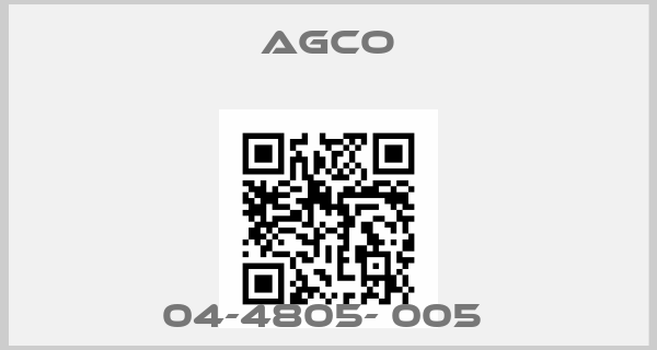 AGCO-04-4805- 005 price