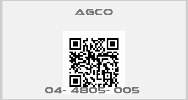 AGCO-04- 4805- 005 price
