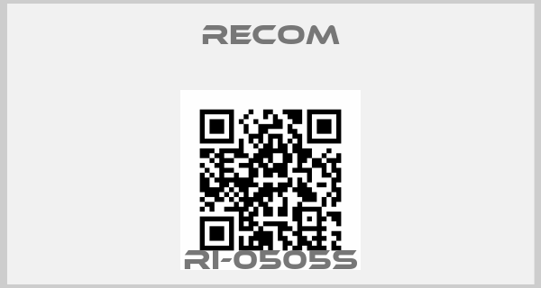 Recom-RI-0505Sprice