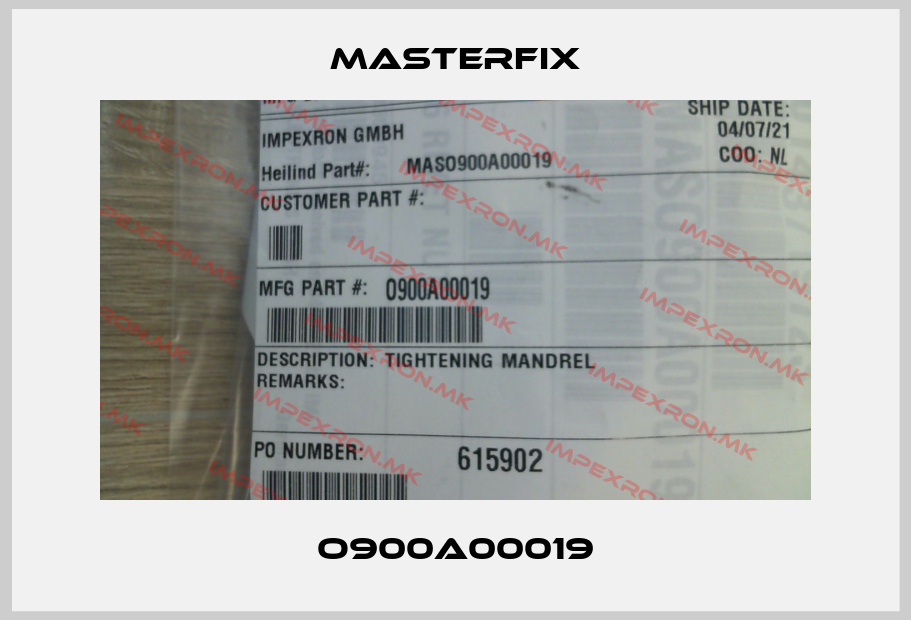 Masterfix-O900A00019price