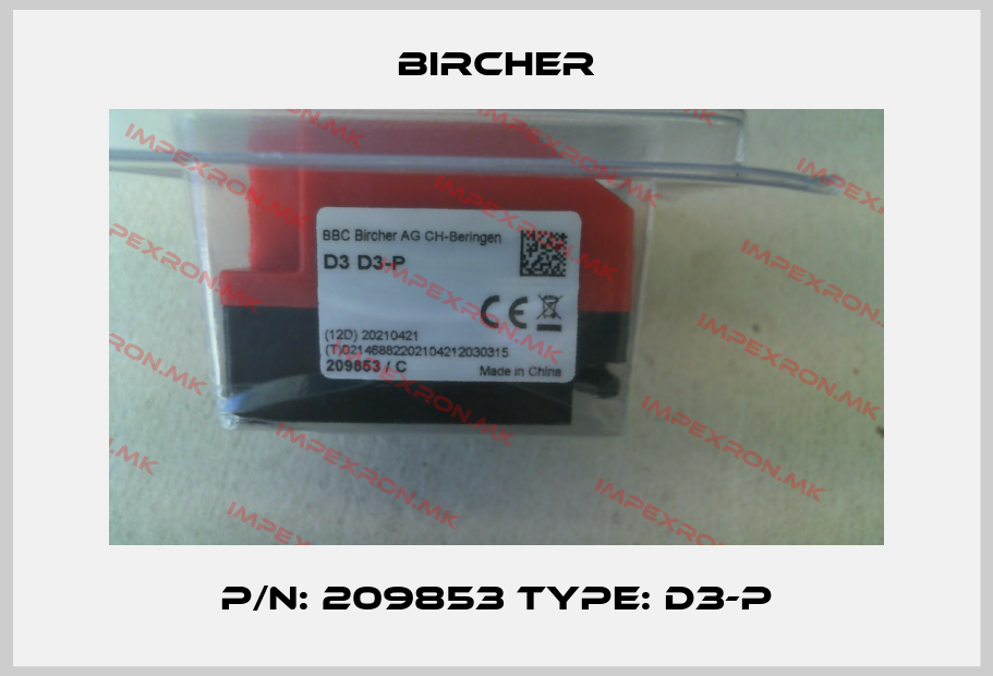 Bircher-P/N: 209853 Type: D3-Pprice