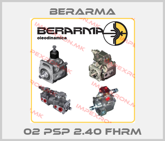 Berarma-02 PSP 2.40 FHRMprice
