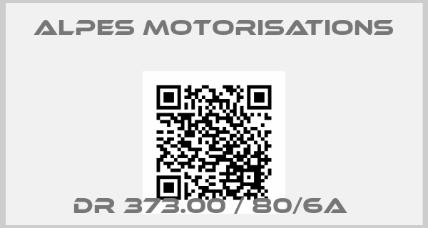 Alpes Motorisations-DR 373.00 / 80/6A price