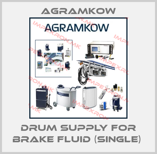 Agramkow-DRUM SUPPLY FOR BRAKE FLUID (SINGLE) price