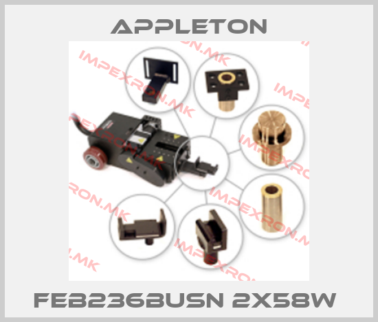 Appleton-FEB236BUSN 2x58W price